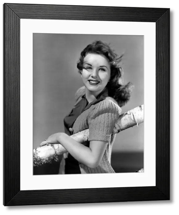 Framed Print : Deanna Durbin, 1941