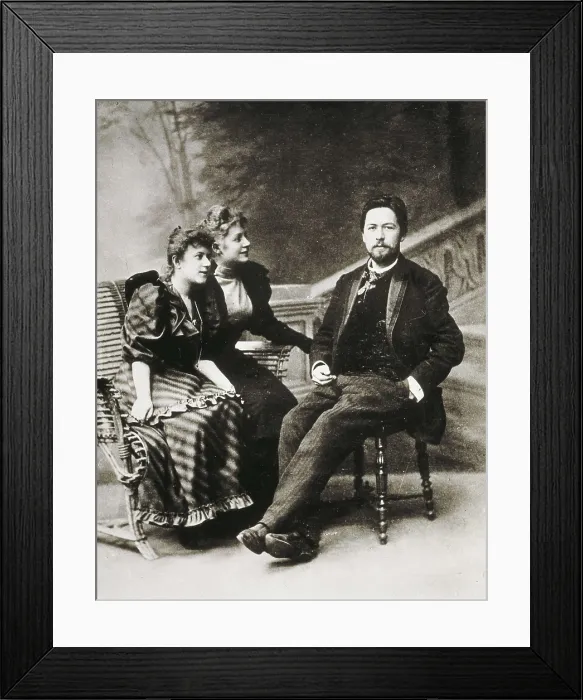 Framed Print : CHEJOV, Anton Pavlovich (1860-1904). Portrait of Anton Chekhov. AISA / Everett Collection**US SALES ONLY** Framed Print : CHEJOV, Anton Pavlovich (1860-1904). Portrait of Anton Chekhov. AISA / Everett Collection**US SALES ONLY**