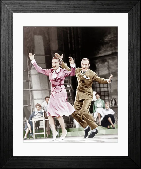 Framed Print : EASTER PARADE, from left: Judy Garland, Fred Astaire, 1948
