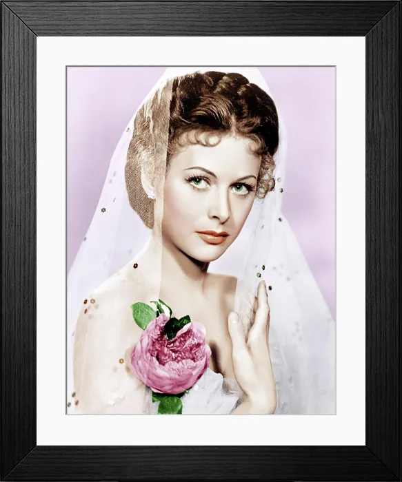 Framed Print : EXPERIMENT PERILOUS, Hedy Lamarr, 1944