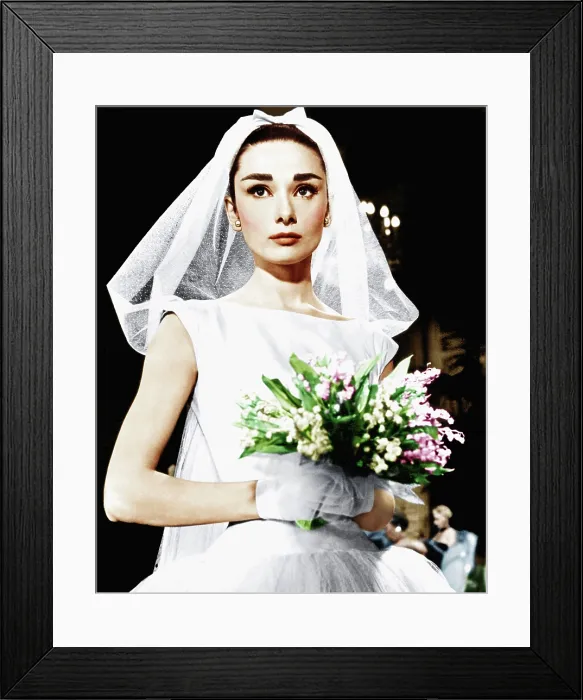 Framed Print : FUNNY FACE, Audrey Hepburn, 1957 Framed Print : FUNNY FACE, Audrey Hepburn, 1957