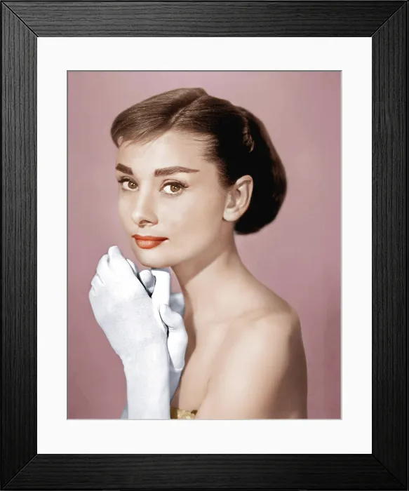 Framed Print : FUNNY FACE, Audrey Hepburn, 1957