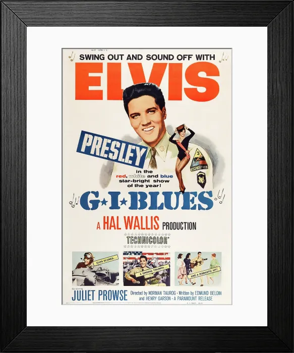 Framed Print : G.I. BLUES, Elvis Presley, 1960 Framed Print : G.I. BLUES, Elvis Presley, 1960