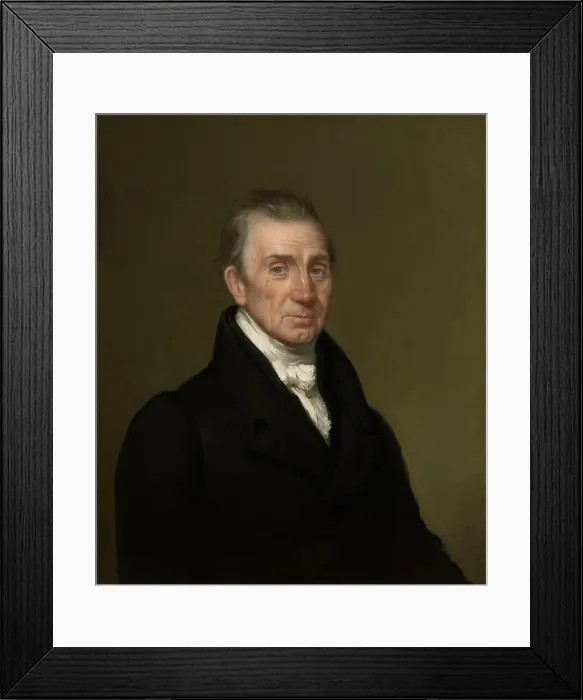 Framed Print : James Monroe served as the 5th President of the United States, from 1817 to 1825