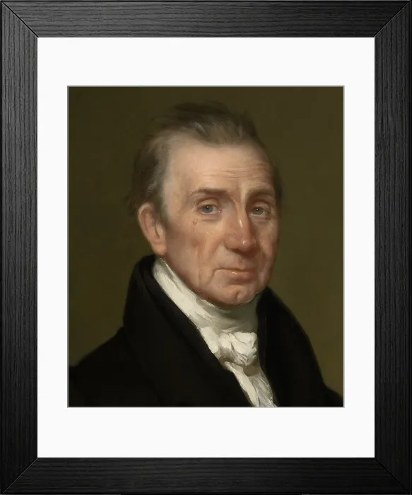 Framed Print : James Monroe served as the 5th President of the United States, from 1817 to 1825
