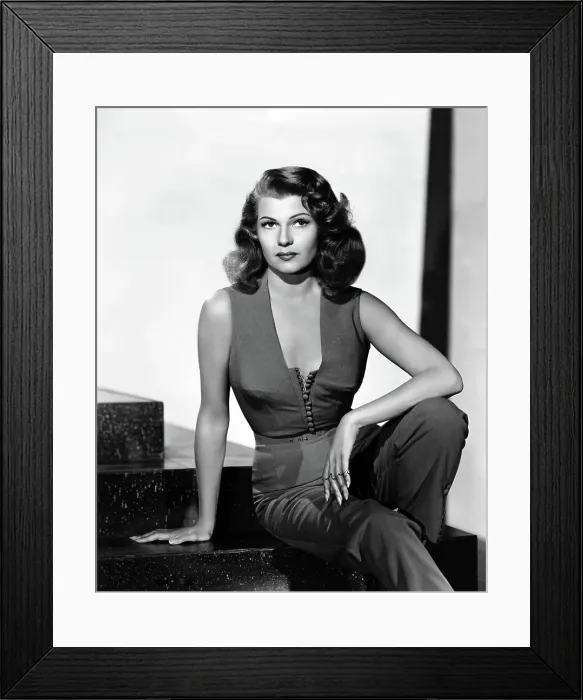 Framed Print : Rita Hayworth, ca. 1940s