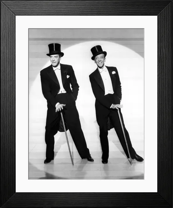 Framed Print : THE BAND WAGON, Jack Buchanan, Fred Astaire, 1953
