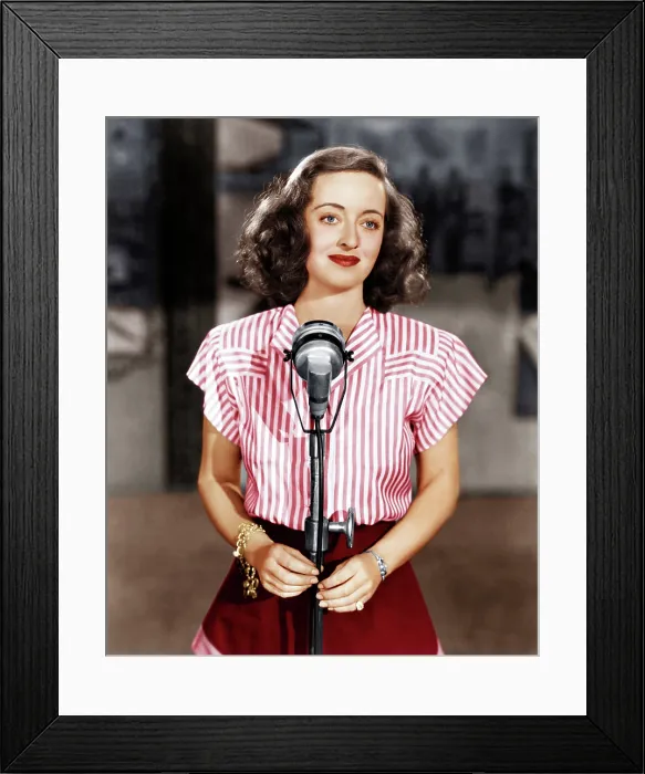 Framed Print : HOLLYWOOD CANTEEN, Bette Davis, 1944