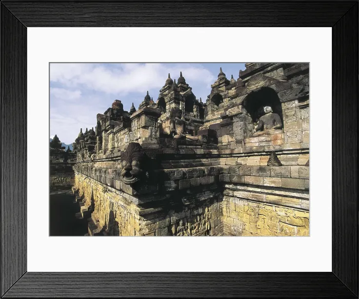 Framed Print : Borobudur Temple. 9th c. INDONESIA. CENTRAL JAVA. Borobudur. AISA / Everett Collection**US SALES ONLY** Framed Print : Borobudur Temple. 9th c. INDONESIA. CENTRAL JAVA. Borobudur. AISA / Everett Collection**US SALES ONLY**
