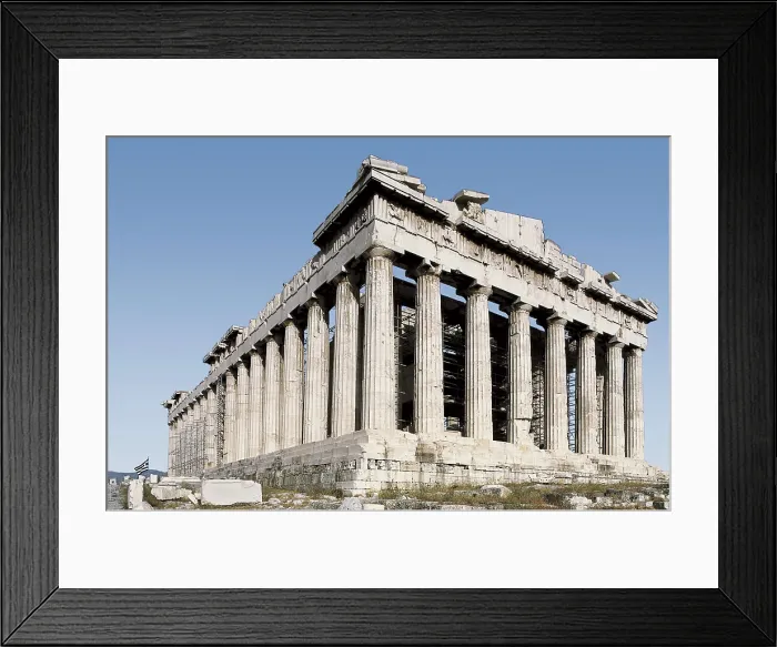 Framed Print : IKTINOS (5th C. BC); PHIDIAS (490 -431 BC); CALCRATES, (5th C. BC). Parthenon. GREECE. Athens. Acropolis. Parthenon. Classical Greek art. Architecture Framed Print : IKTINOS (5th C. BC); PHIDIAS (490 -431 BC); CALCRATES, (5th C. BC). Parthenon. GREECE. Athens. Acropolis. Parthenon. Classical Greek art. Architecture