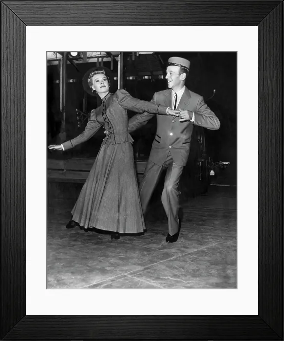 Framed Print : THE BELLE OF NEW YORK, Vera-Ellen, Fred Astaire, 1952