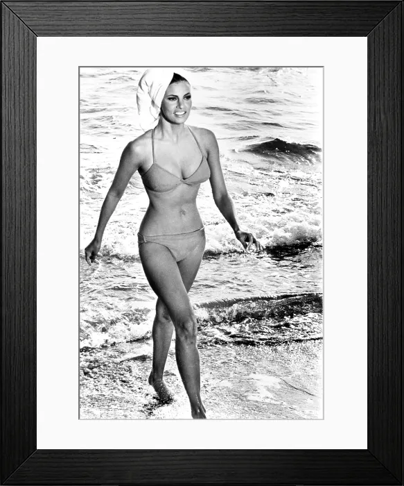 Framed Print : THE BIGGEST BUNDLE OF THEM ALL, Raquel Welch, 1968