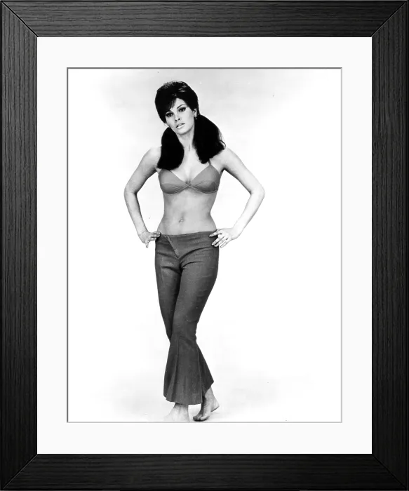 Framed Print : THE BIGGEST BUNDLE OF THEM ALL, Raquel Welch, 1968