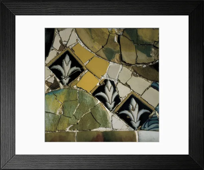 Framed Print : GAUDI i CORNET, Antoni (1852-1926). Park Gell. 1900-1914. SPAIN. CATALONIA. Barcelona. Park Gell Framed Print : GAUDI i CORNET, Antoni (1852-1926). Park Gell. 1900-1914. SPAIN. CATALONIA. Barcelona. Park Gell