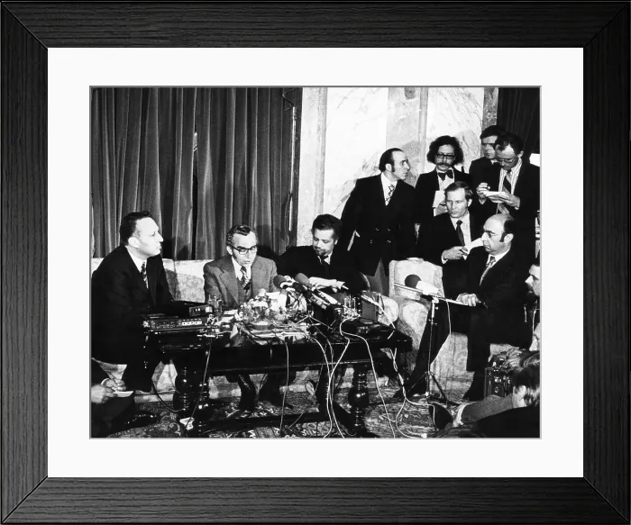 Framed Print : OPEC lifts oil embargo against the United States Framed Print : OPEC lifts oil embargo against the United States