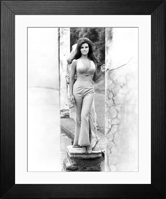 Framed Print : THE BIGGEST BUNDLE OF THEM ALL, Raquel Welch, 1968 Framed Print : THE BIGGEST BUNDLE OF THEM ALL, Raquel Welch, 1968