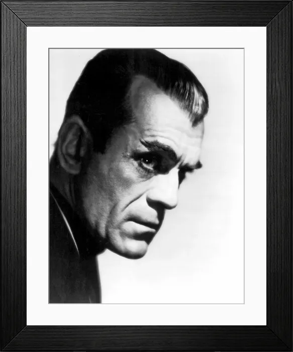 Framed Print : THE BLACK CAT, Boris Karloff, 1934