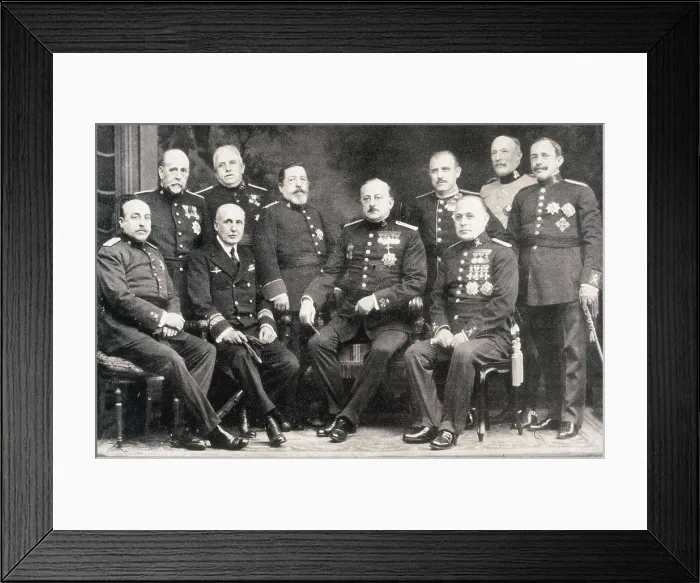 Framed Print : SPAIN. Spain. Primo de Rivera's dictatorship. Second Military Directory (September 17, 1923)