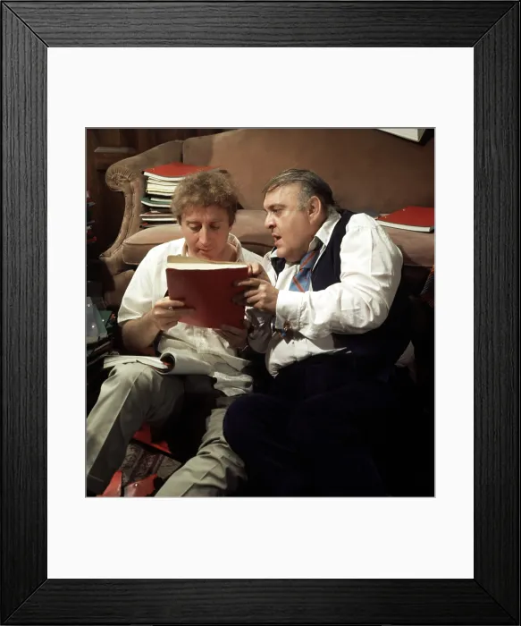 Framed Print : THE PRODUCERS, Gene Wilder, Zero Mostel, 1968