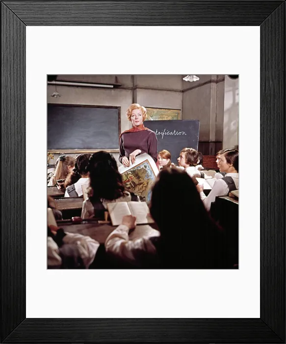 Framed Print : PRIME OF MISS JEAN BRODIE, Maggie Smith, Diane Grayson, Shirley Steedman, Pamela Franklin, 1969, TM & Copyright (c) 20th Century Fox Film Corp. All rights reserved