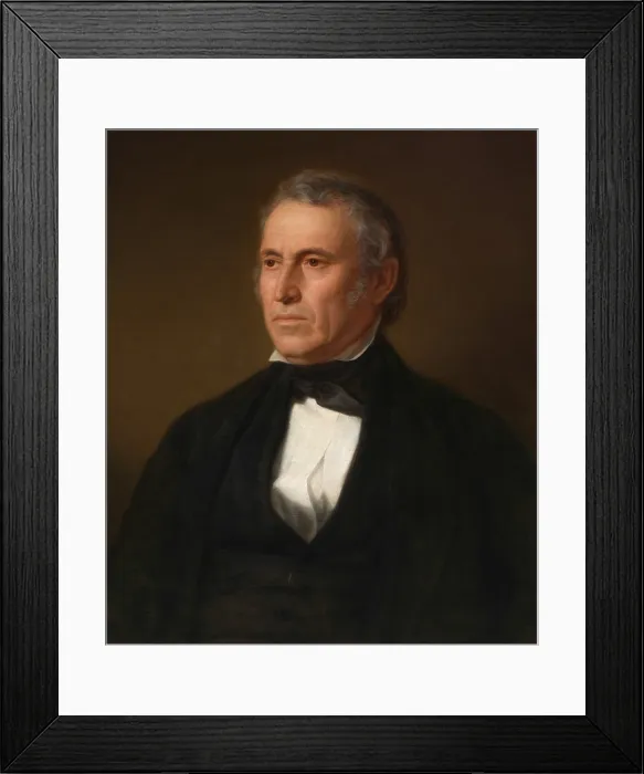 Framed Print : Zachary Taylor, 12th President of the United States, serving from 1849 until his sudden death on July 9, 1850 Framed Print : Zachary Taylor, 12th President of the United States, serving from 1849 until his sudden death on July 9, 1850