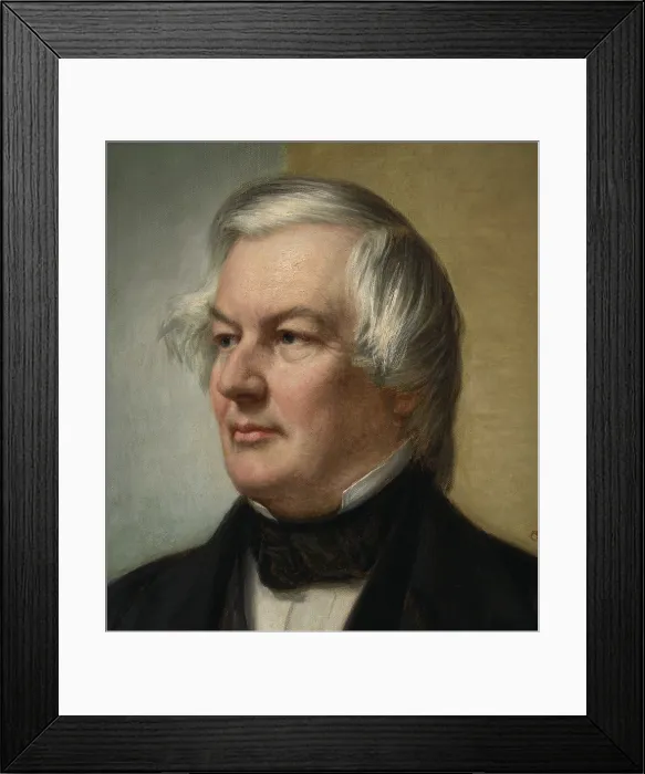 Framed Print : Millard Fillmore, 13th President of the United States, served from 1850 to 1853 Framed Print : Millard Fillmore, 13th President of the United States, served from 1850 to 1853
