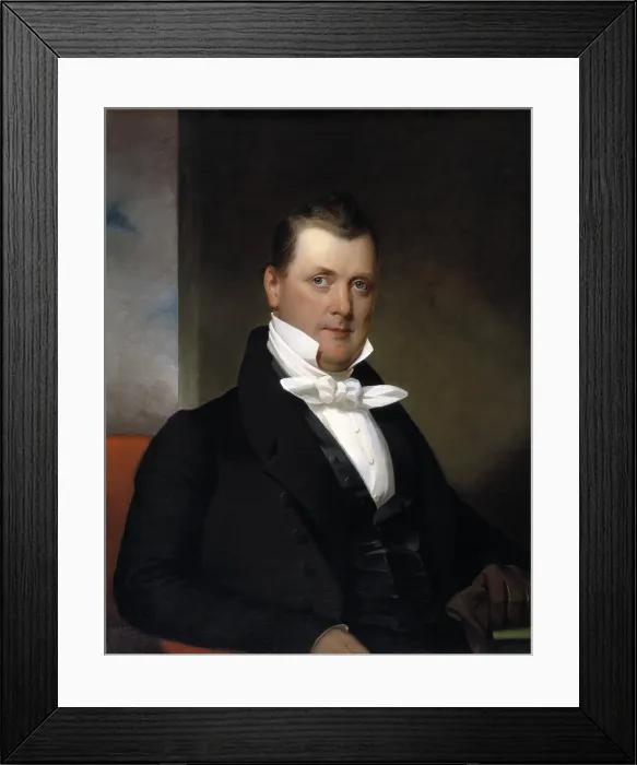 Framed Print : James Buchanan, 15th President of the United States, serving from 1857-1861