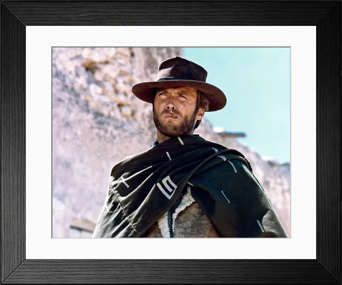 Framed Print : A FISTFUL OF DOLLARS, Clint Eastwood, 1964