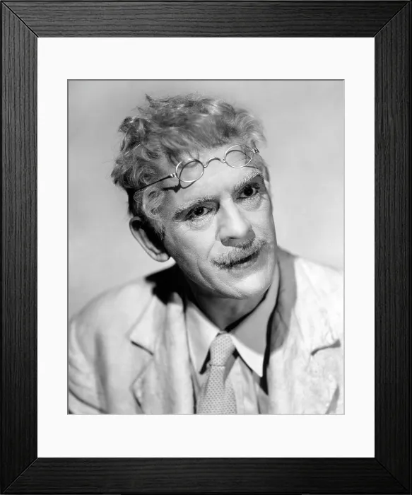 Framed Print : THE BOOGIE MAN WILL GET YOU, Boris Karloff, 1942