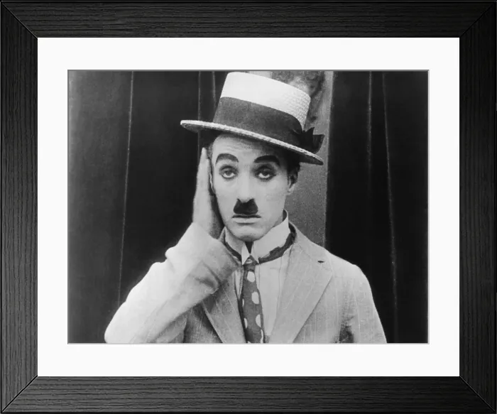 Framed Print : Charlie Chaplin, ca. 1914
