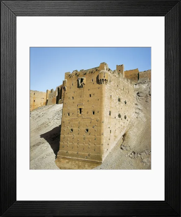 Framed Print : SYRIA. ALEPPO. Aleppo. Tower of the citadel (12th-16th c.). AISA / Everett Collection**US SALES ONLY**