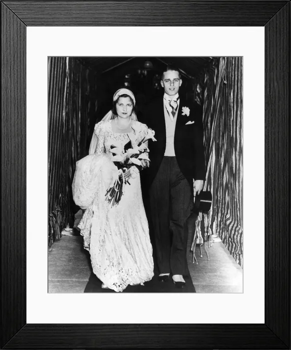 Framed Print : Elliot Roosevelt married Elizabeth Browning Donner, daughter of William Henry Donner. The marriage ended in divorce eighteen months later. Jan