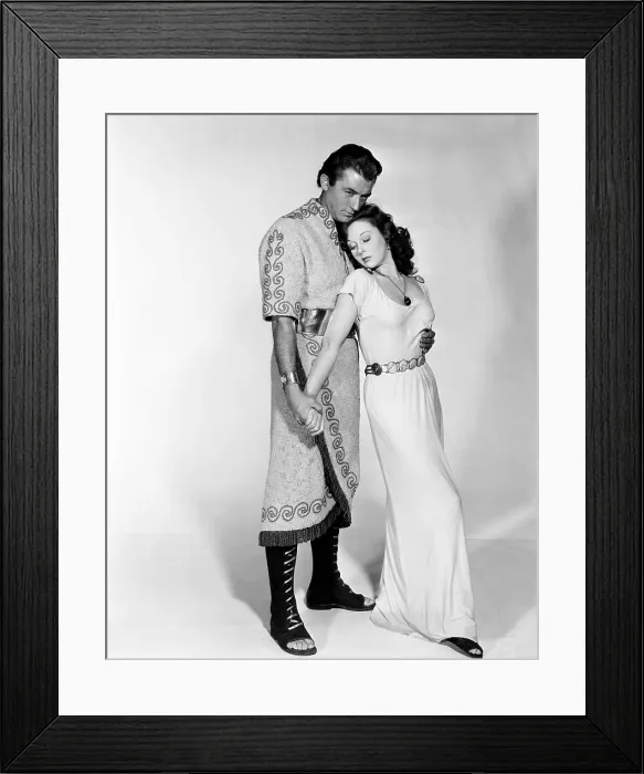 Framed Print : DAVID AND BATHSHEBA, from left, Gregory Peck, Susan Hayward, 1951, TM and Copyright 20th Century Fox Film Corp. All rights reserved