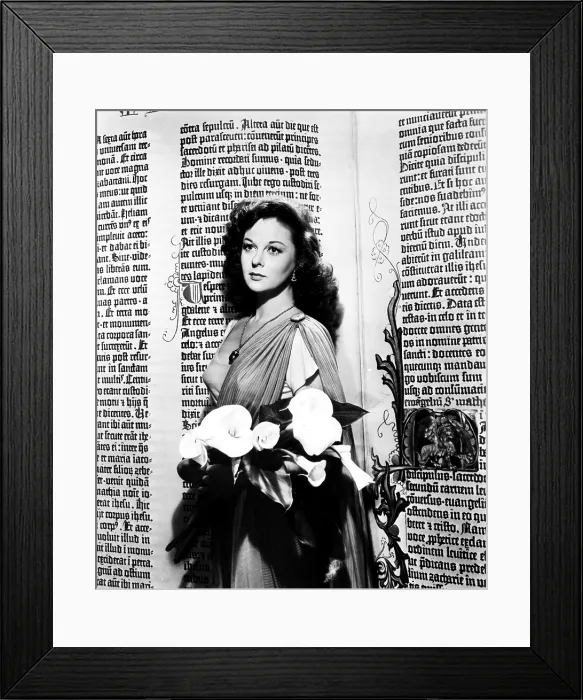 Framed Print : DAVID AND BATHSHEBA, Susan Hayward, 1951, TM and Copyright 20th Century Fox Film Corp. All rights reserved Framed Print : DAVID AND BATHSHEBA, Susan Hayward, 1951, TM and Copyright 20th Century Fox Film Corp. All rights reserved