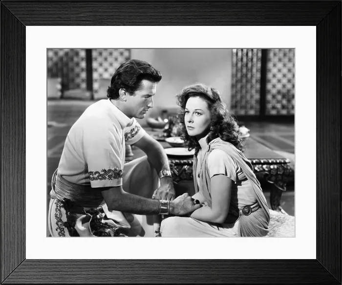 Framed Print : DAVID AND BATHSHEBA, from left, Gregory Peck, Susan Hayward, 1951, TM and Copyright 20th Century Fox Film Corp. All rights reserved