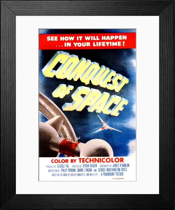 Framed Print : CONQUEST OF SPACE, 1955