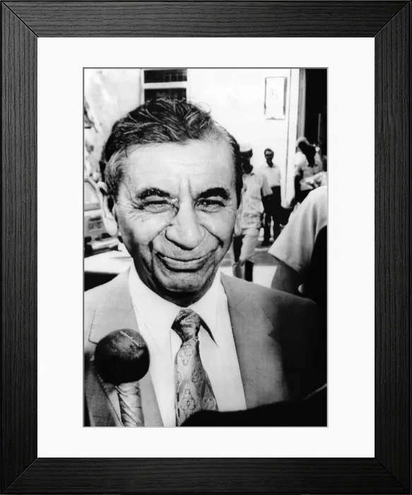 Framed Print : Mafia chief Meyer Lansky's, citizenship application was rejected by Israel