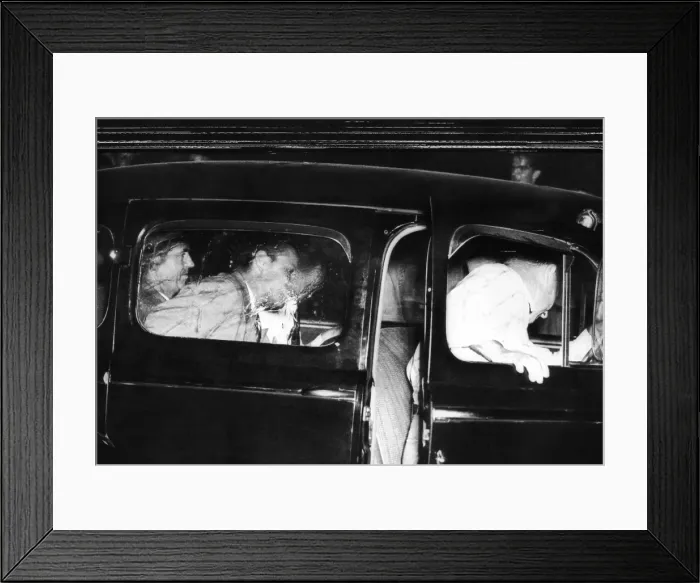 Framed Print : Eggs hit Henry Wallace's car in Shreveport, Louisiana Framed Print : Eggs hit Henry Wallace's car in Shreveport, Louisiana