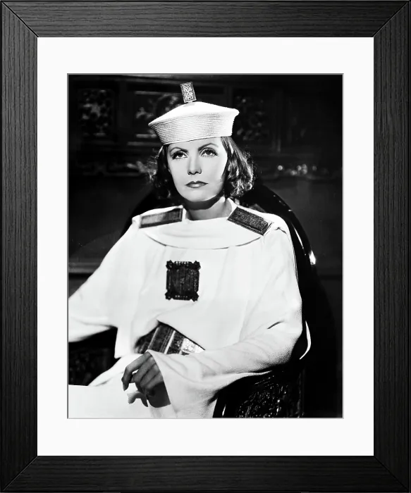 Framed Print : THE PAINTED VEIL, Greta Garbo, in a costume by Adrian, 1934 Framed Print : THE PAINTED VEIL, Greta Garbo, in a costume by Adrian, 1934