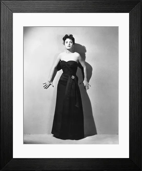 Framed Print : CULT OF THE COBRA, Faith Domergue, 1955