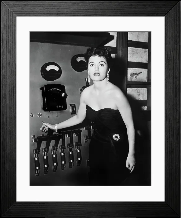 Framed Print : CULT OF THE COBRA, Faith Domergue, 1955