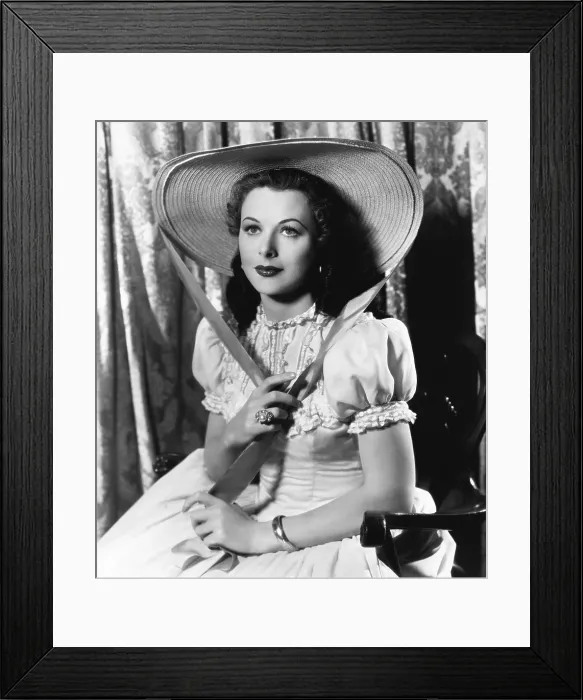 Framed Print : THE STRANGE WOMAN, Hedy Lamarr, 1946