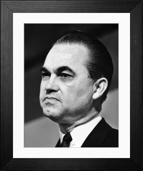 Framed Print : Governor George Wallace of Alabama. June, 8, 1964. (CSU_ALPHA_331) CSU Archives / Everett Collection