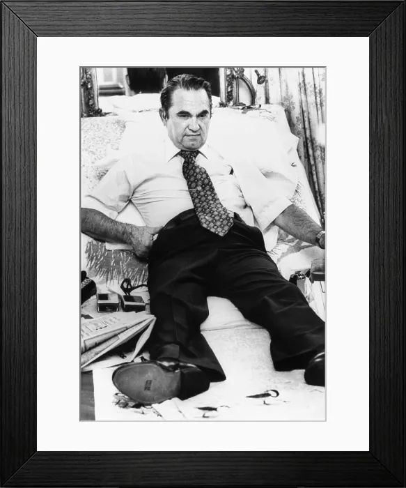 Framed Print : Gov. George Wallace in 1974. The wheelchair bound segregationist Governor easily won the 1974 Alabama primary and then the general election, receiving 83%% of the ballots cast Framed Print : Gov. George Wallace in 1974. The wheelchair bound segregationist Governor easily won the 1974 Alabama primary and then the general election, receiving 83%% of the ballots cast