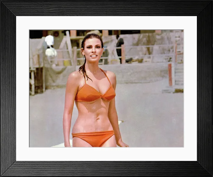 Framed Print : THE BIGGEST BUNDLE OF THEM ALL, Raquel Welch, 1968