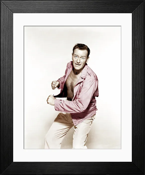 Framed Print : BIG JIM MCLAIN, John Wayne, 1952 Framed Print : BIG JIM MCLAIN, John Wayne, 1952
