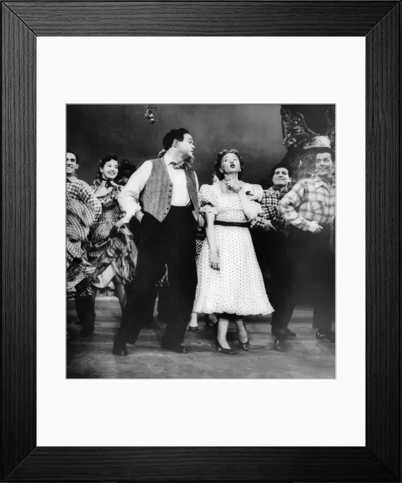 Framed Print : Margaret Truman, daughter of the President, dancing on James Melton's (left) television show on May 29, 1952. (CSU_ALPHA_188) CSU Archives / Everett Collection Framed Print : Margaret Truman, daughter of the President, dancing on James Melton's (left) television show on May 29, 1952. (CSU_ALPHA_188) CSU Archives / Everett Collection