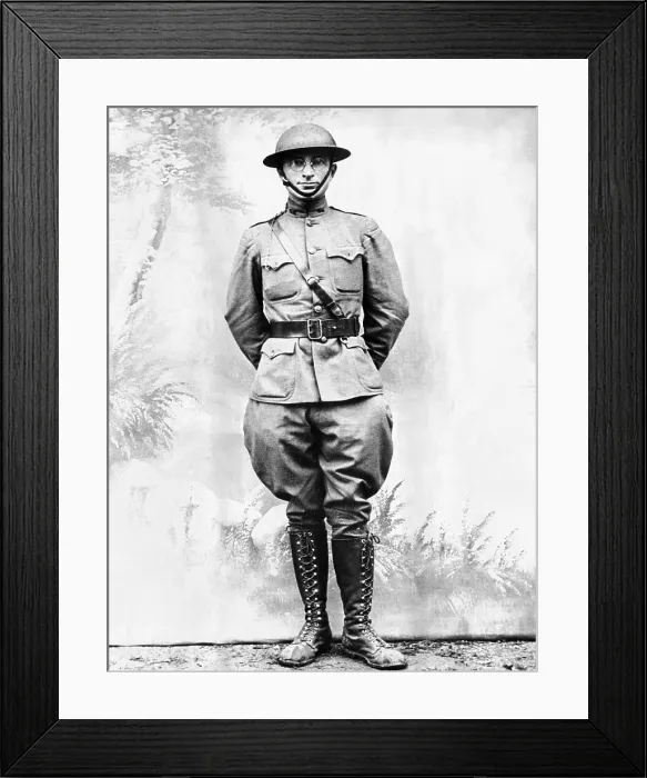 Framed Print : Future President Harry Truman as an infantryman in World War I. Ca. 1917. (CSU_ALPHA_192) CSU Archives / Everett Collection