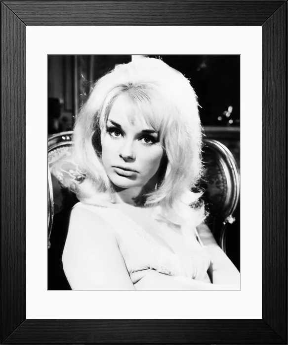 Framed Print : DANIELLA BY NIGHT, (aka DE QUOI TU TE MELES DANIELA!), Elke Sommer, 1961 Framed Print : DANIELLA BY NIGHT, (aka DE QUOI TU TE MELES DANIELA!), Elke Sommer, 1961
