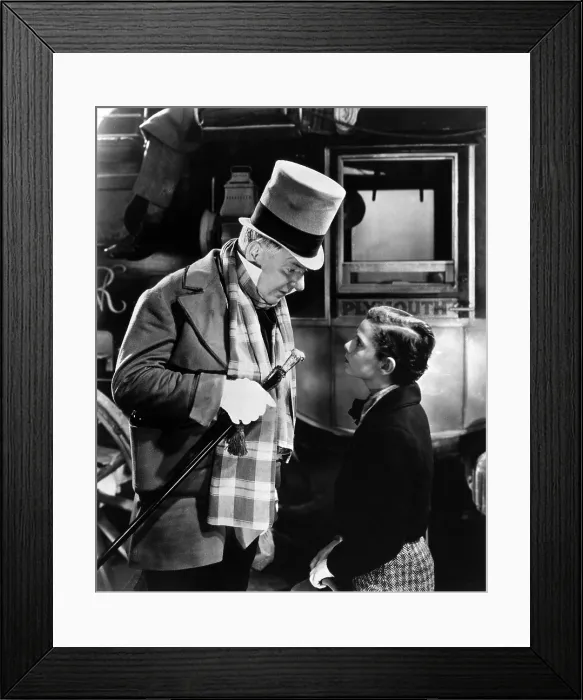 Framed Print : DAVID COPPERFIELD, W. C. Fields, Freddie Bartholomew, 1935 Framed Print : DAVID COPPERFIELD, W. C. Fields, Freddie Bartholomew, 1935
